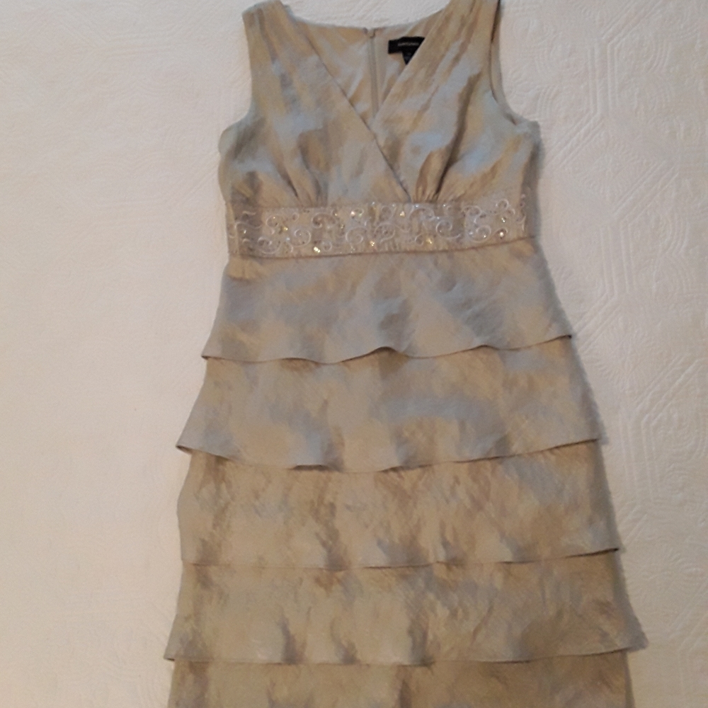 Semi-Formal Taupe Dress